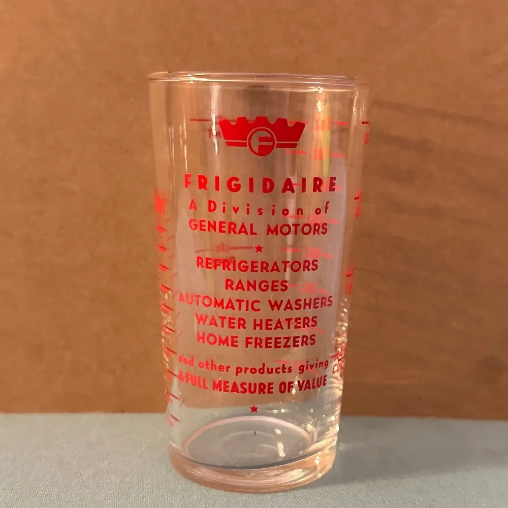 Vintage Frigidare Measuring Glass